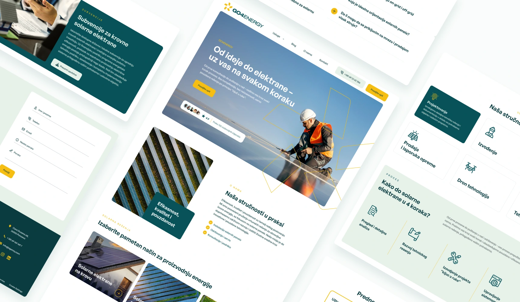 Local Home Services website design